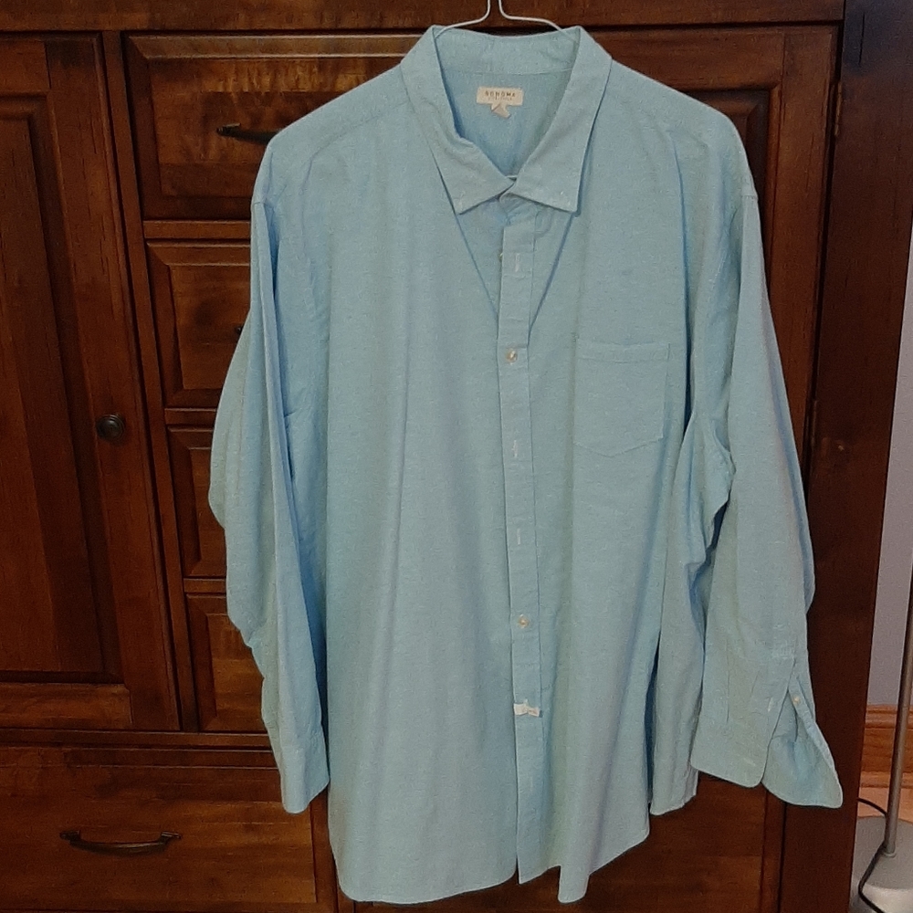 Mens Sonoma LS casual buttondown. Size 3XL